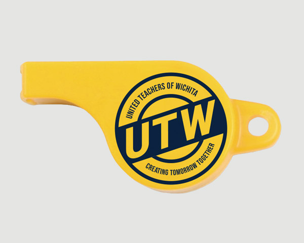 strike whistles